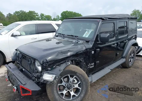 2018 Jeep Wrangler Unlimited Sport 4X4 from USA, damaged, VIN 1C4HJXDN0JW238525